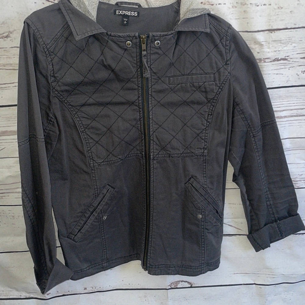 Express Small Utility Jean Jacket
